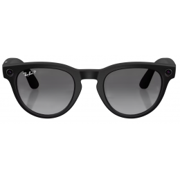 Умные очки Ray-Ban Meta* Headliner Gen 2 Matte Black, Поляризационные линзы Polar Gradient Graphite (RW4013), размер M